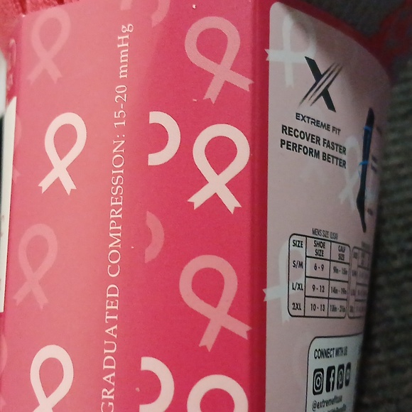 Extreme Fix National Breast Cancer Socks - Picture 12 of 13